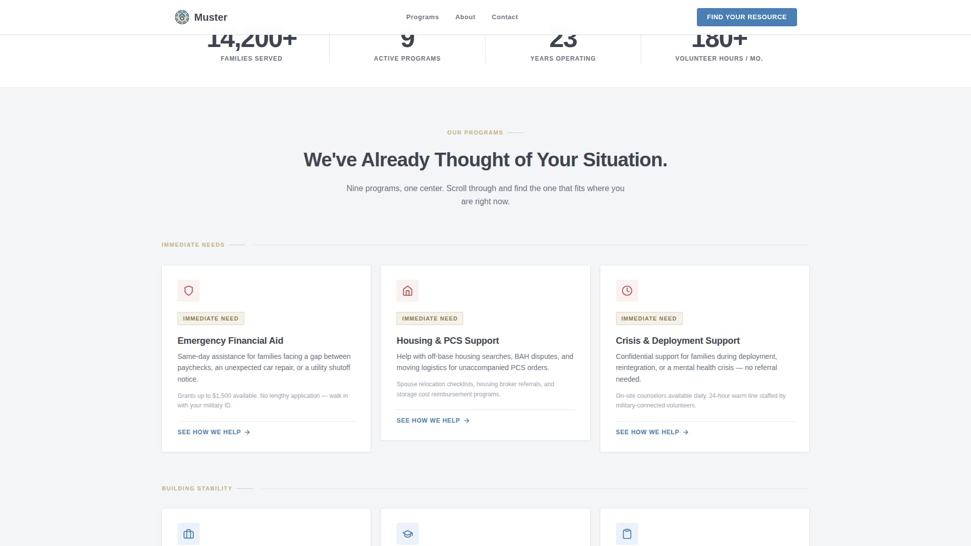Military & Defense Professional Website Template