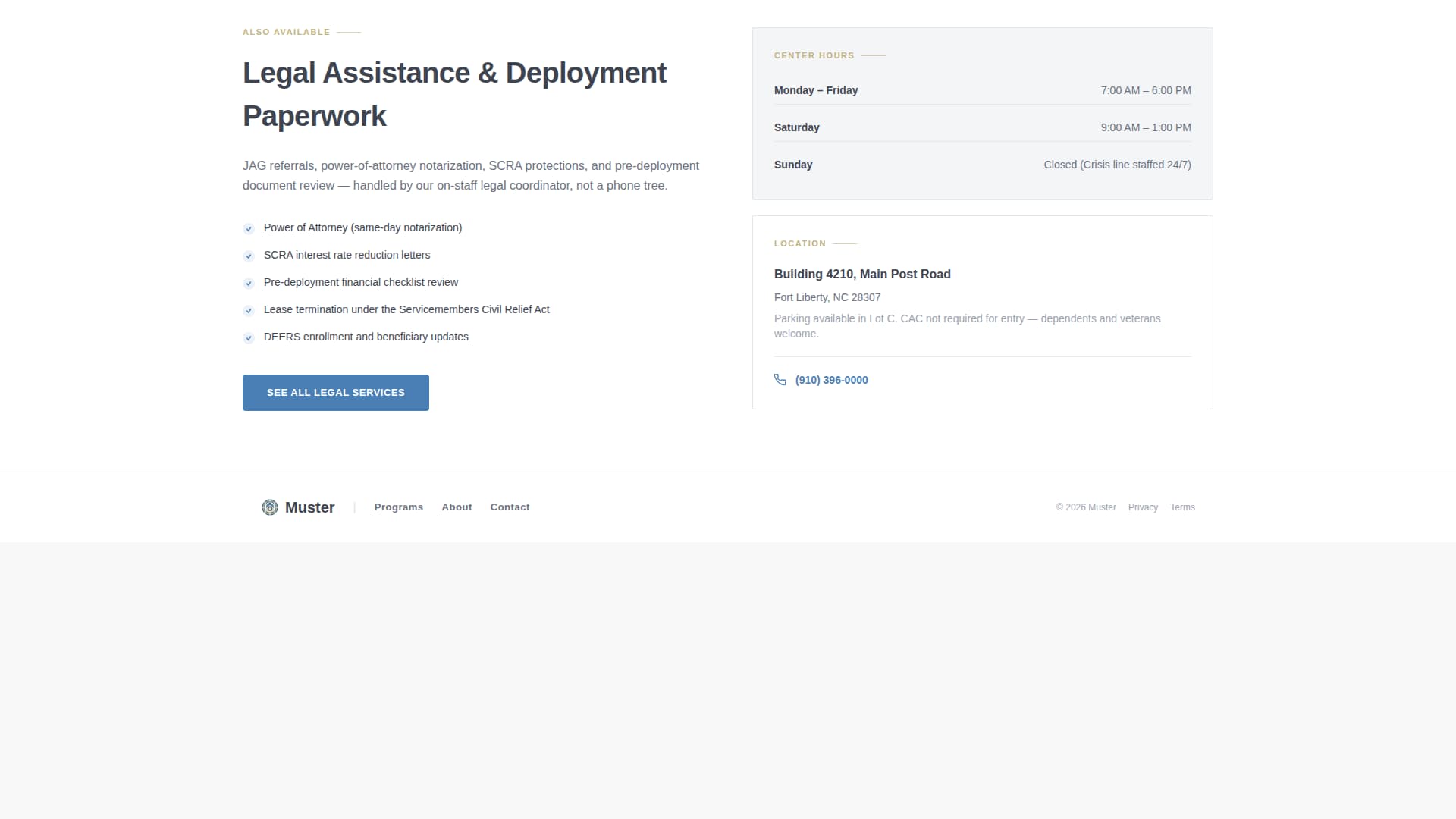 Military & Defense Professional Website Template