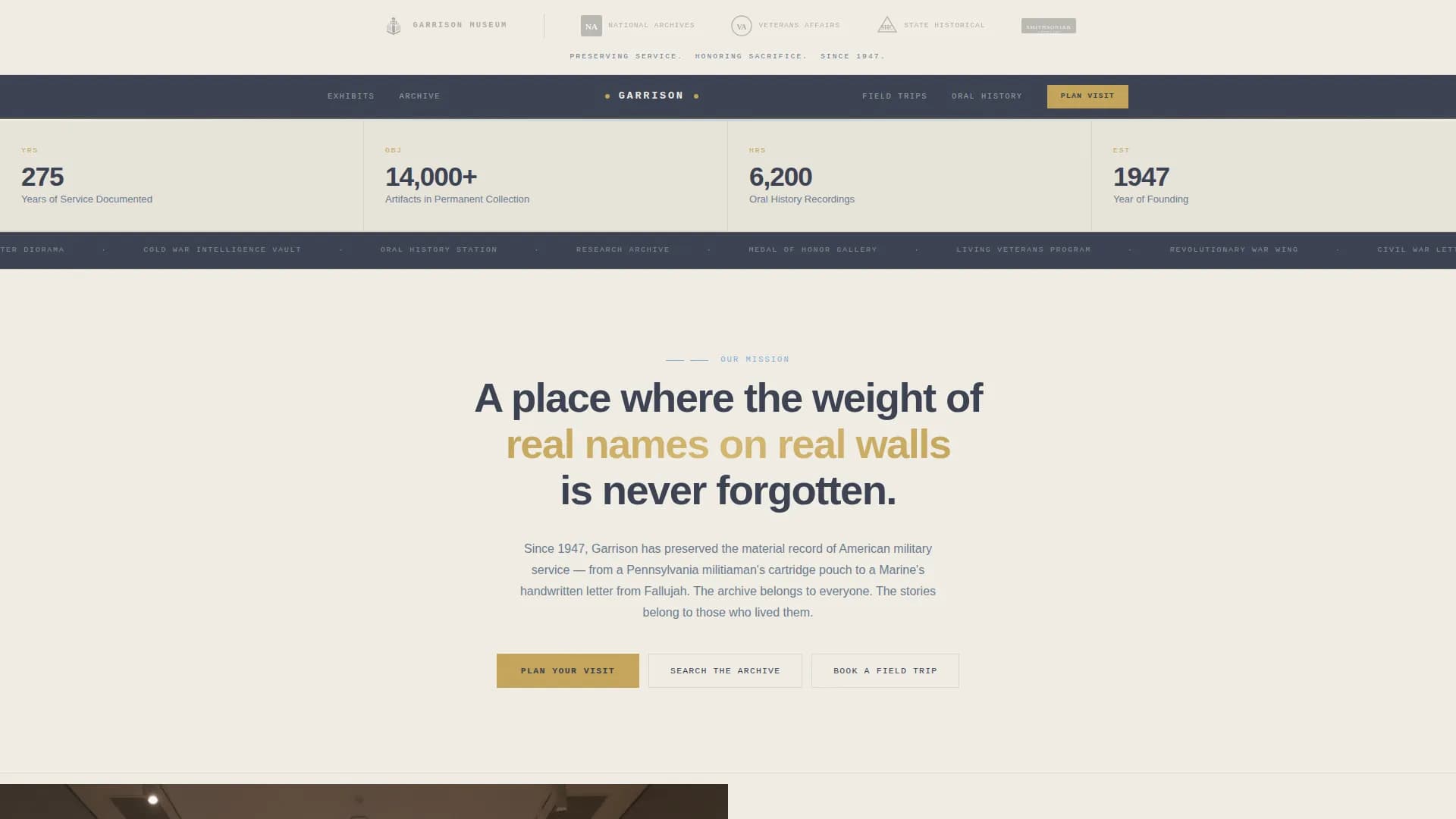 Military & Defense Professional Website Template