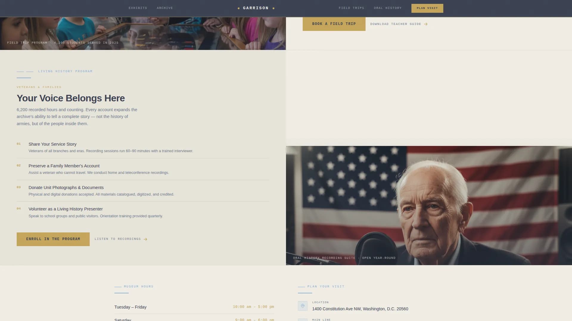 Military & Defense Professional Website Template