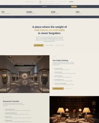 Military & Defense Professional Website Template