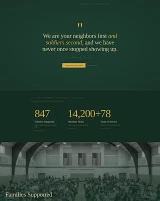 Military & Defense Specialist Professional Website Template