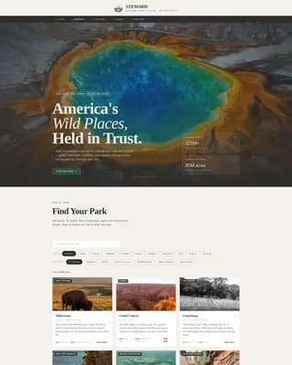 Land & Environmental Agency Specialist Booking Website Template