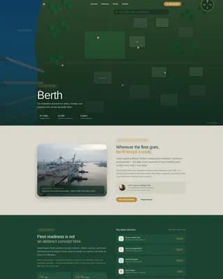 Military & Defense Directory Website Template