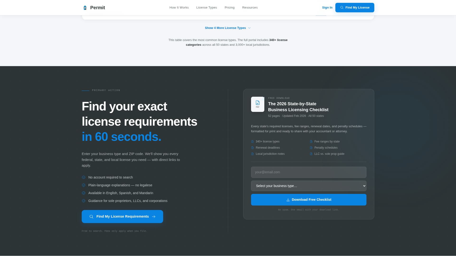 Digital Government Cost Calculator Website Template