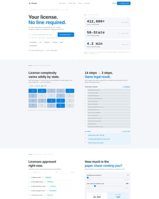 Digital Government Cost Calculator Website Template