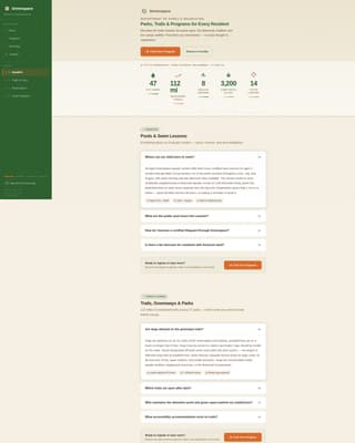 Greenspace - Trusted Parks Landing Page Template