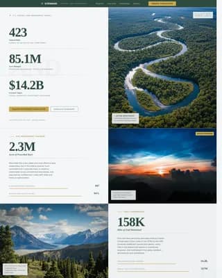Steward — Public Lands Authority Landing Page Template