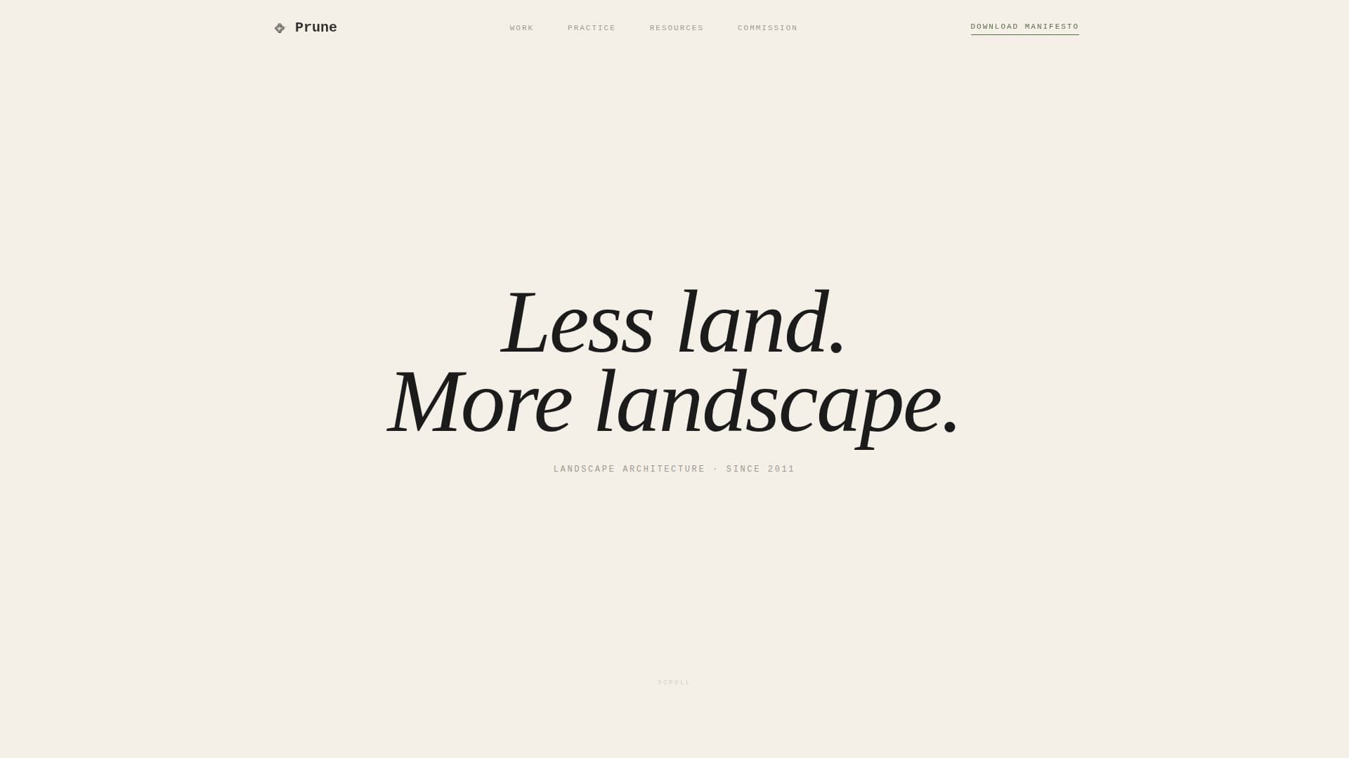 Minimalist Architecture Blog Website Template