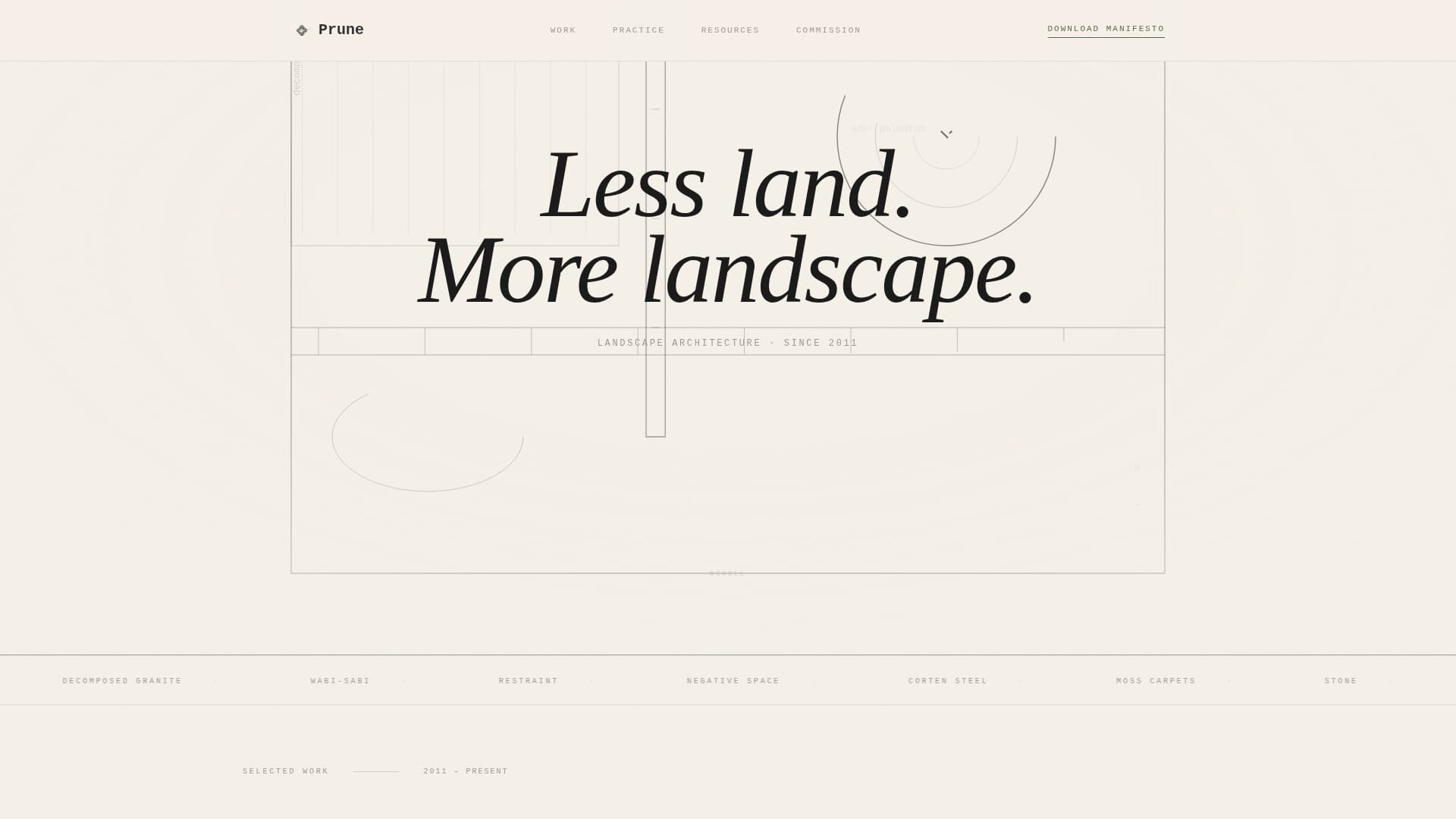 Minimalist Architecture Blog Website Template