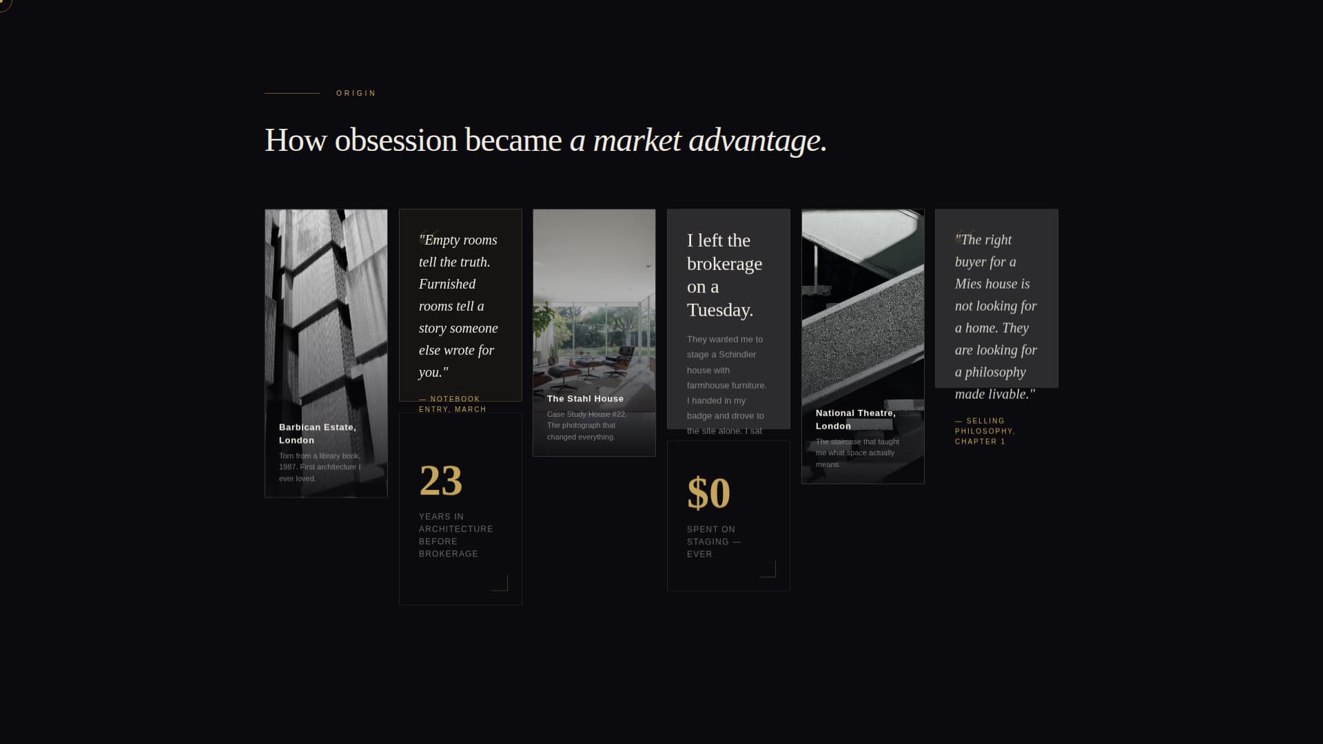Minimalist Architecture Professional Website Template