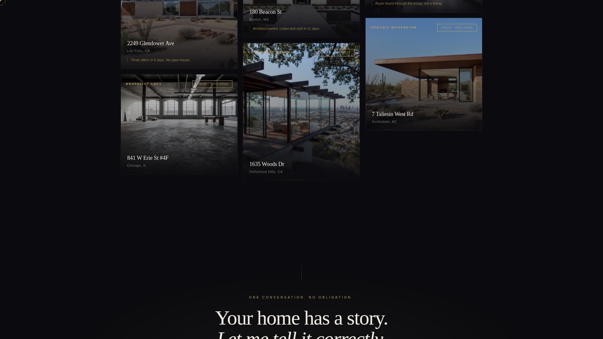 Minimalist Architecture Professional Website Template