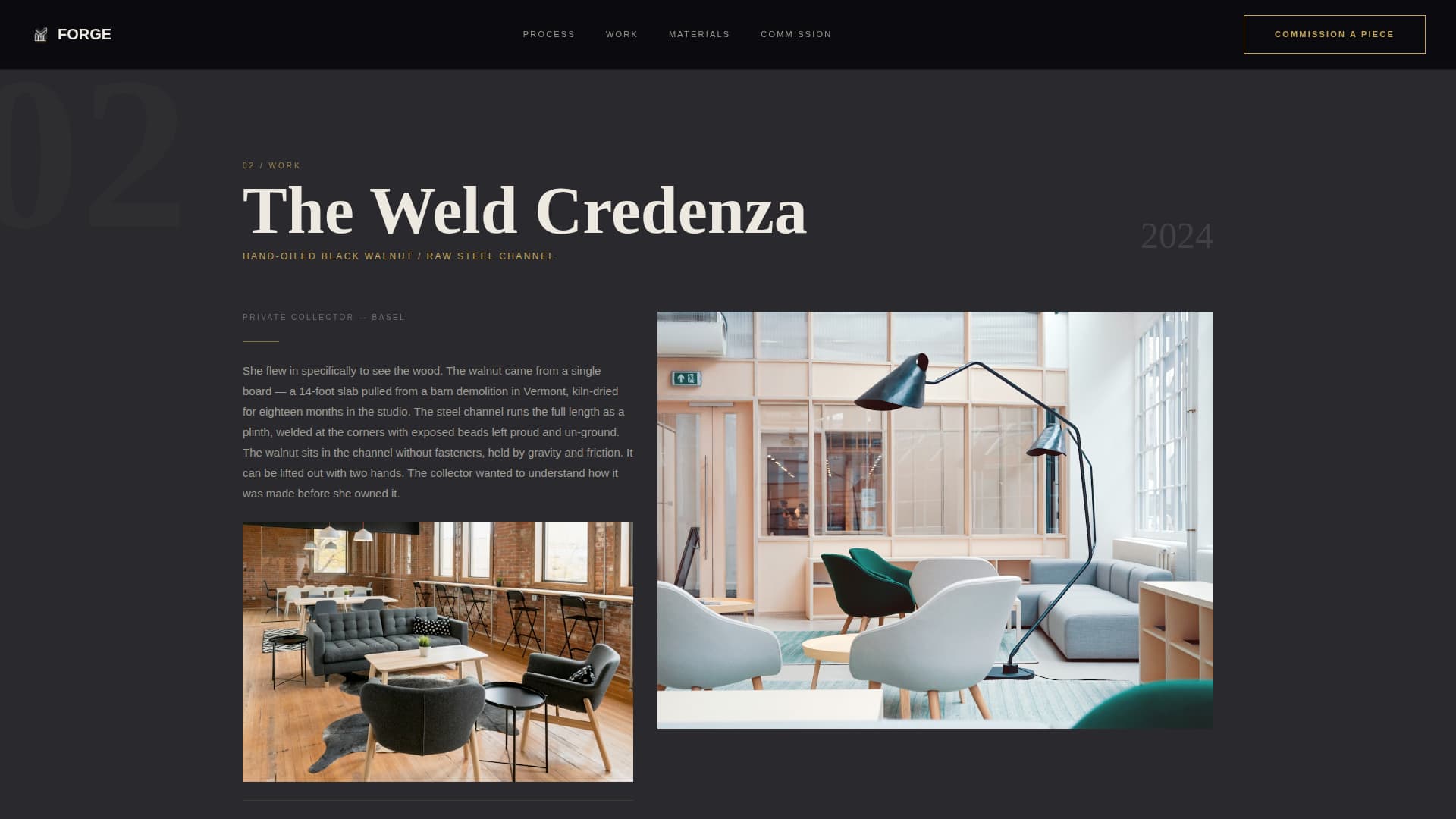 Modernist Architecture Professional Website Template