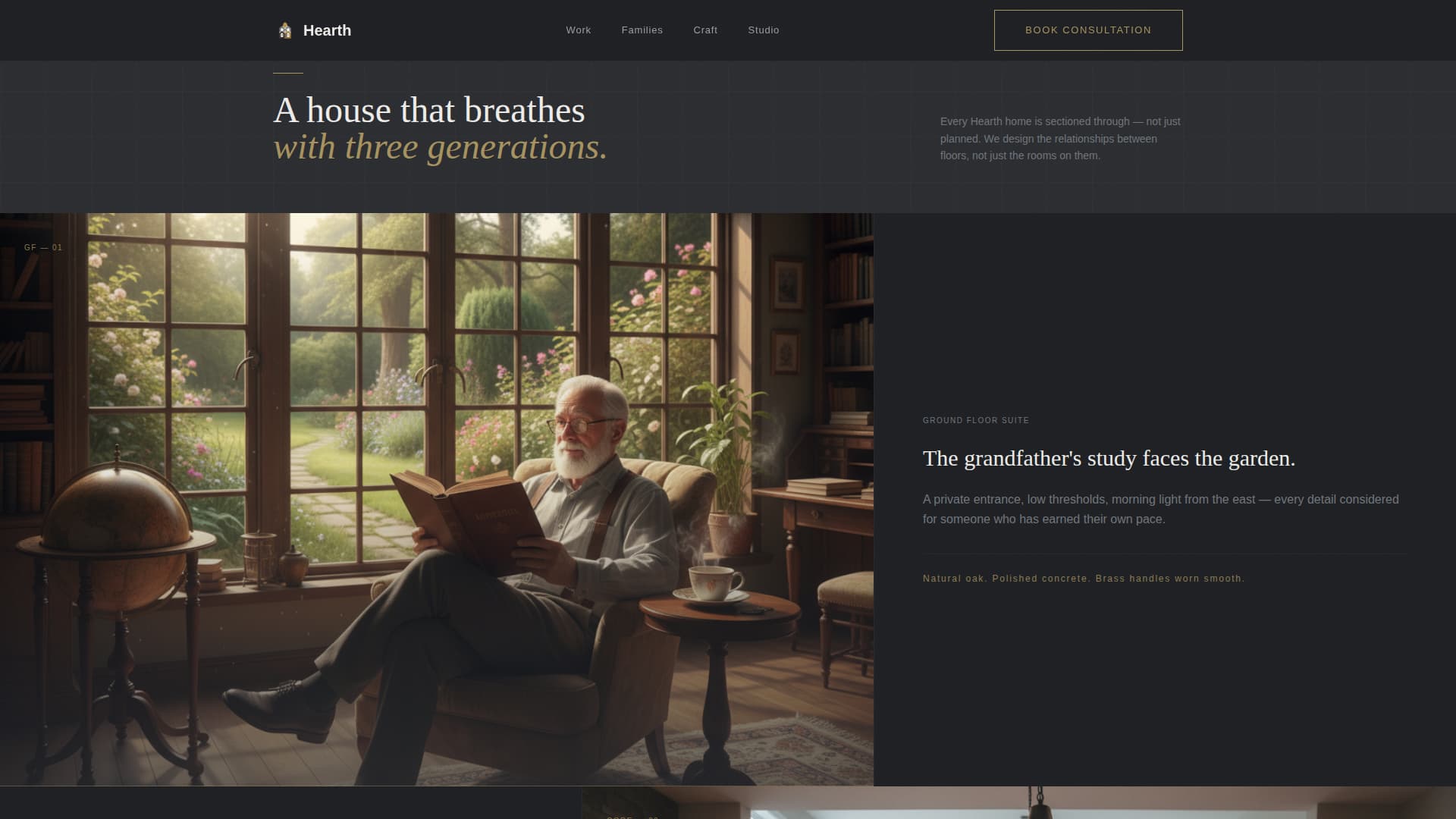 Residential Specialty Design Specialist Professional Website Template