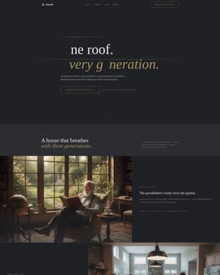 Residential Specialty Design Specialist Professional Website Template