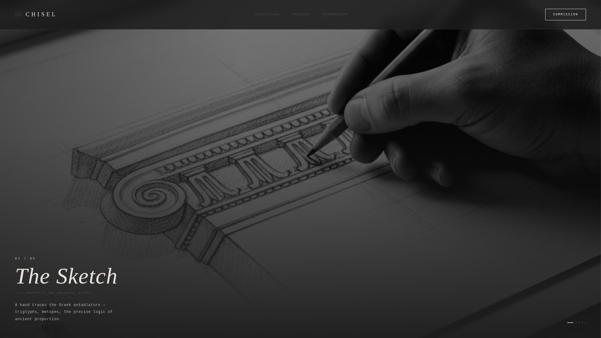 Neo-Classical Architecture Professional Website Template