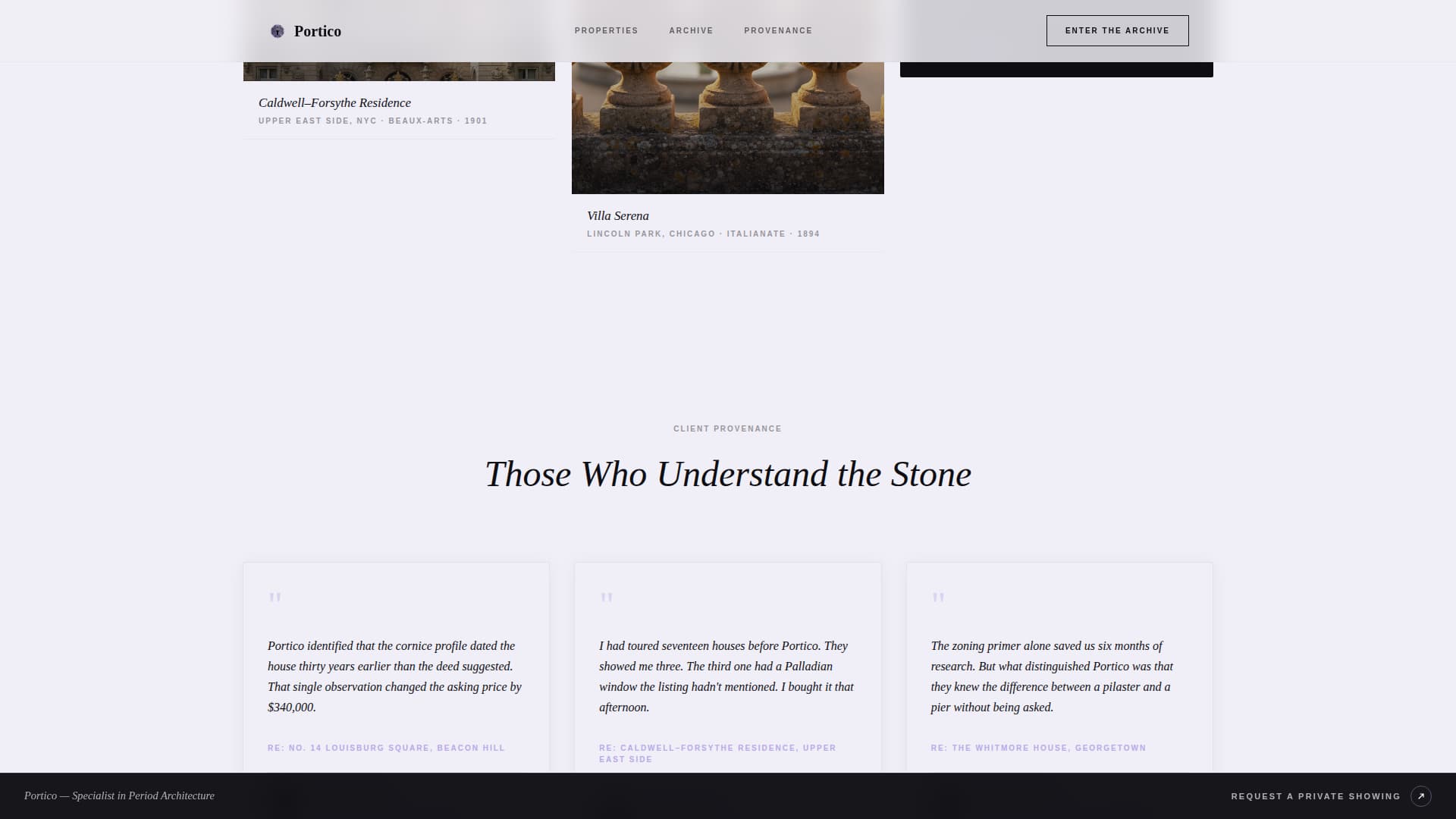 Neo-Classical Architecture Blog Website Template