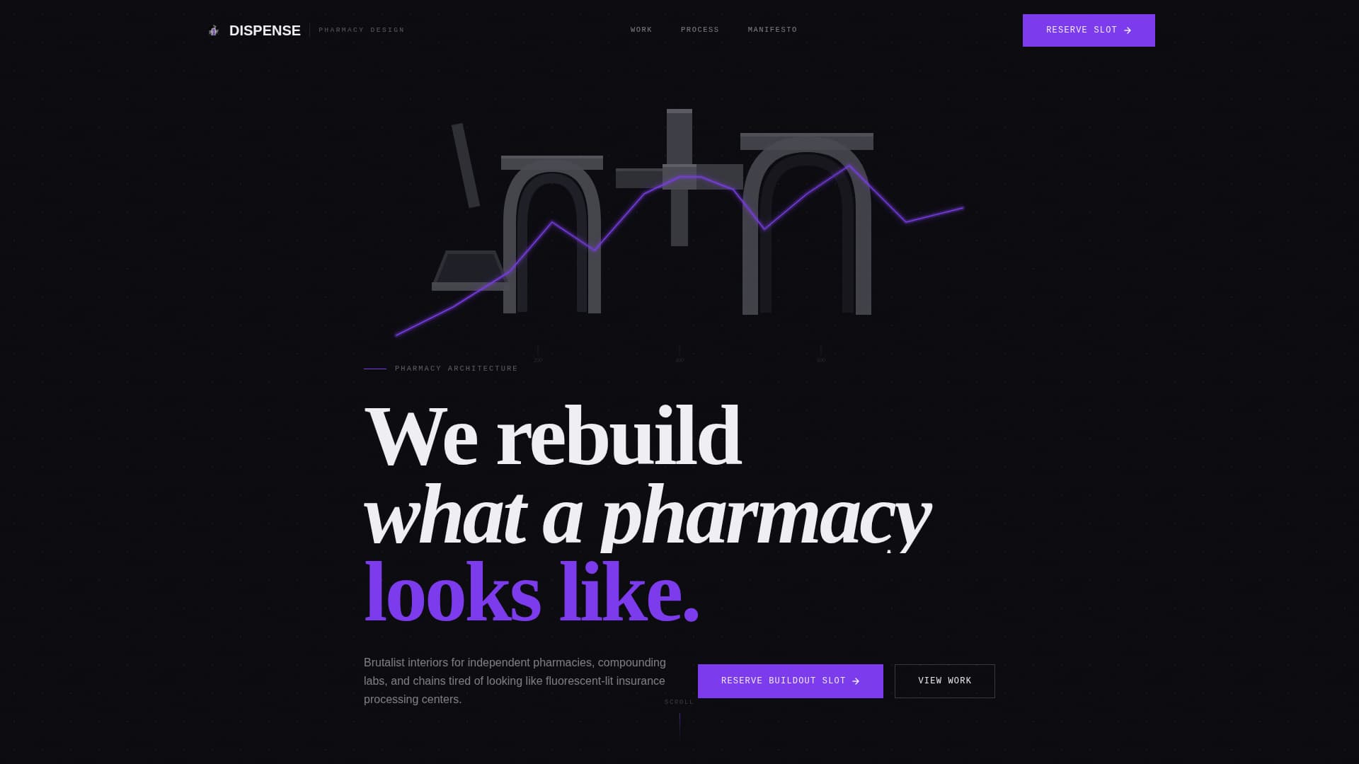 Retail & Commercial Space Design Booking Website Template