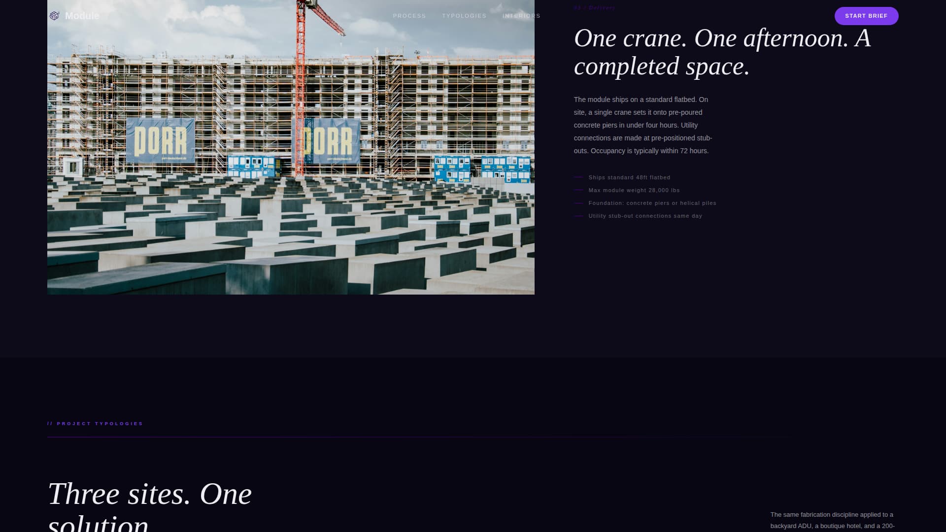 Residential Specialty Design Blog Website Template
