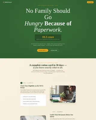 Ration - Trusted PDS Landing Page Template