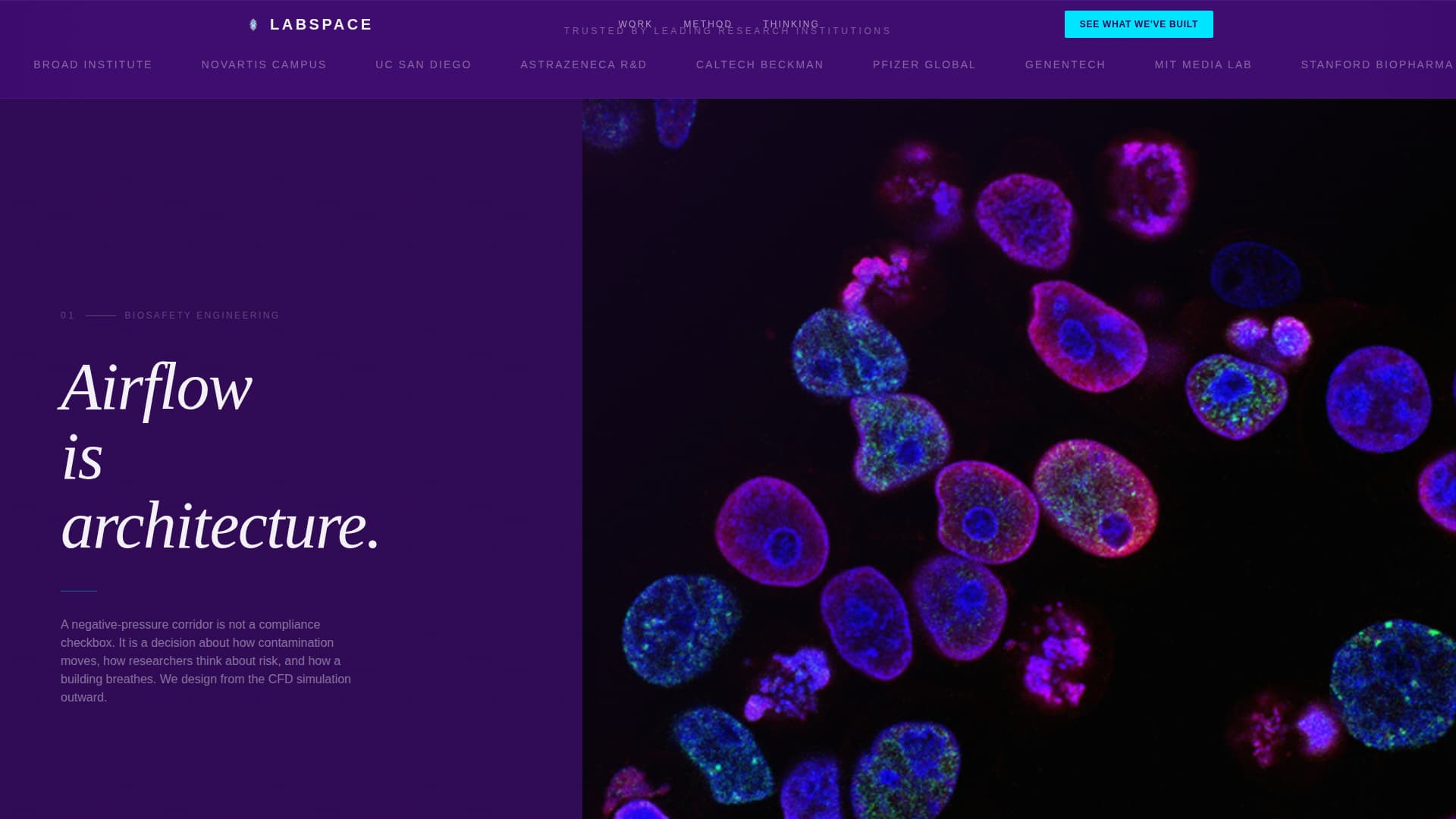 Labspace - Precision R&D Landing Page Template