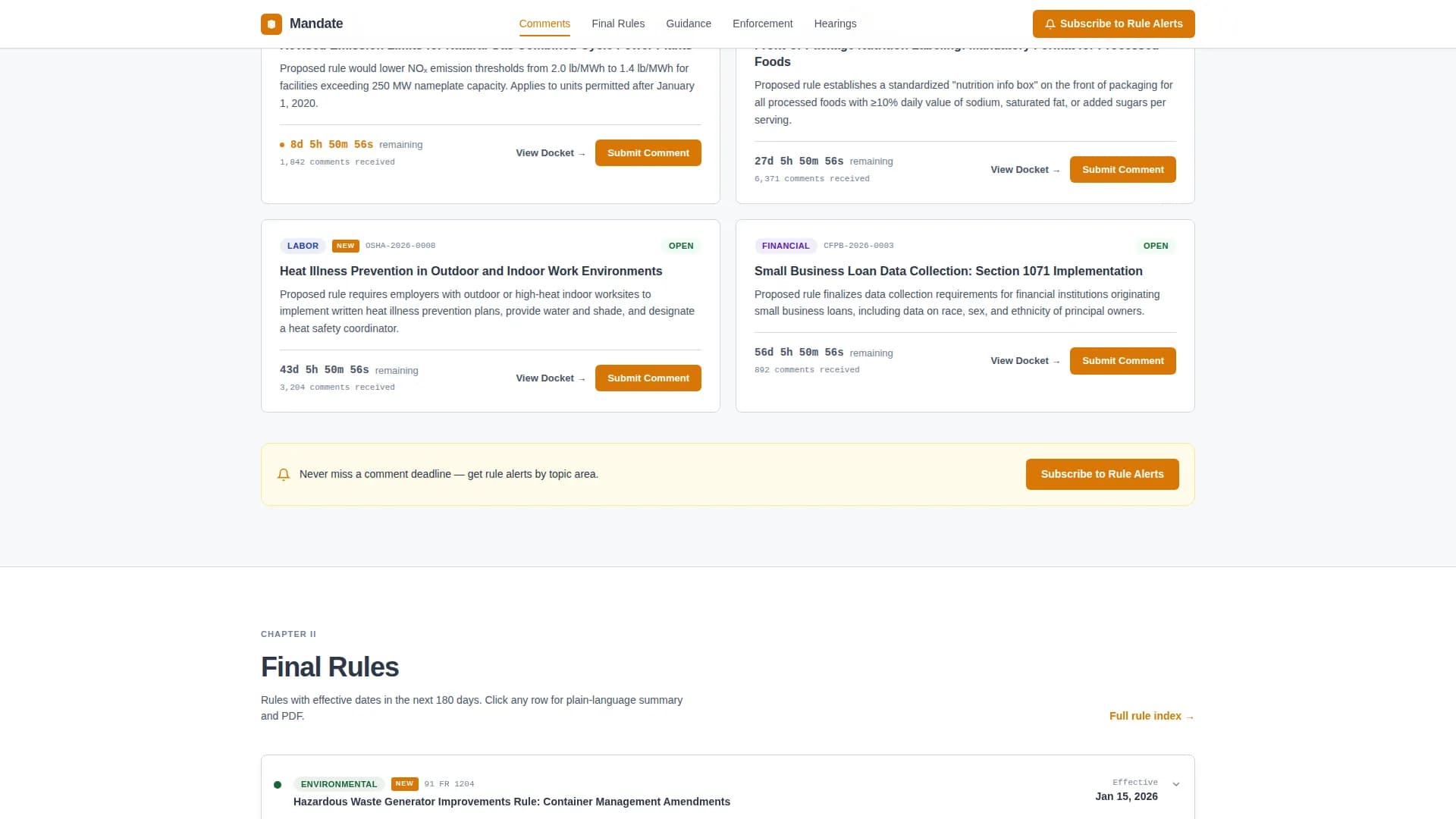 Government Agency & Department Privacy Policy Website Template