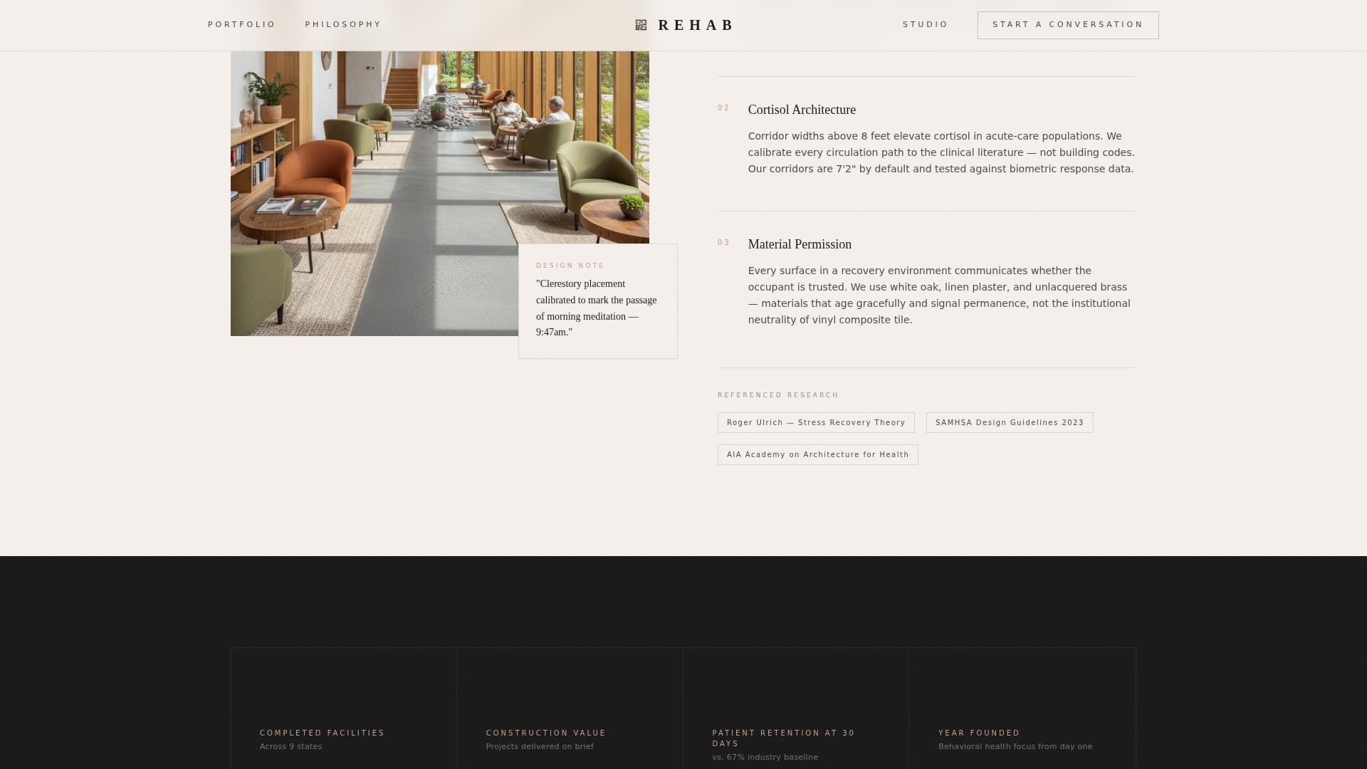 Healthcare & Hospital Design Directory Website Template