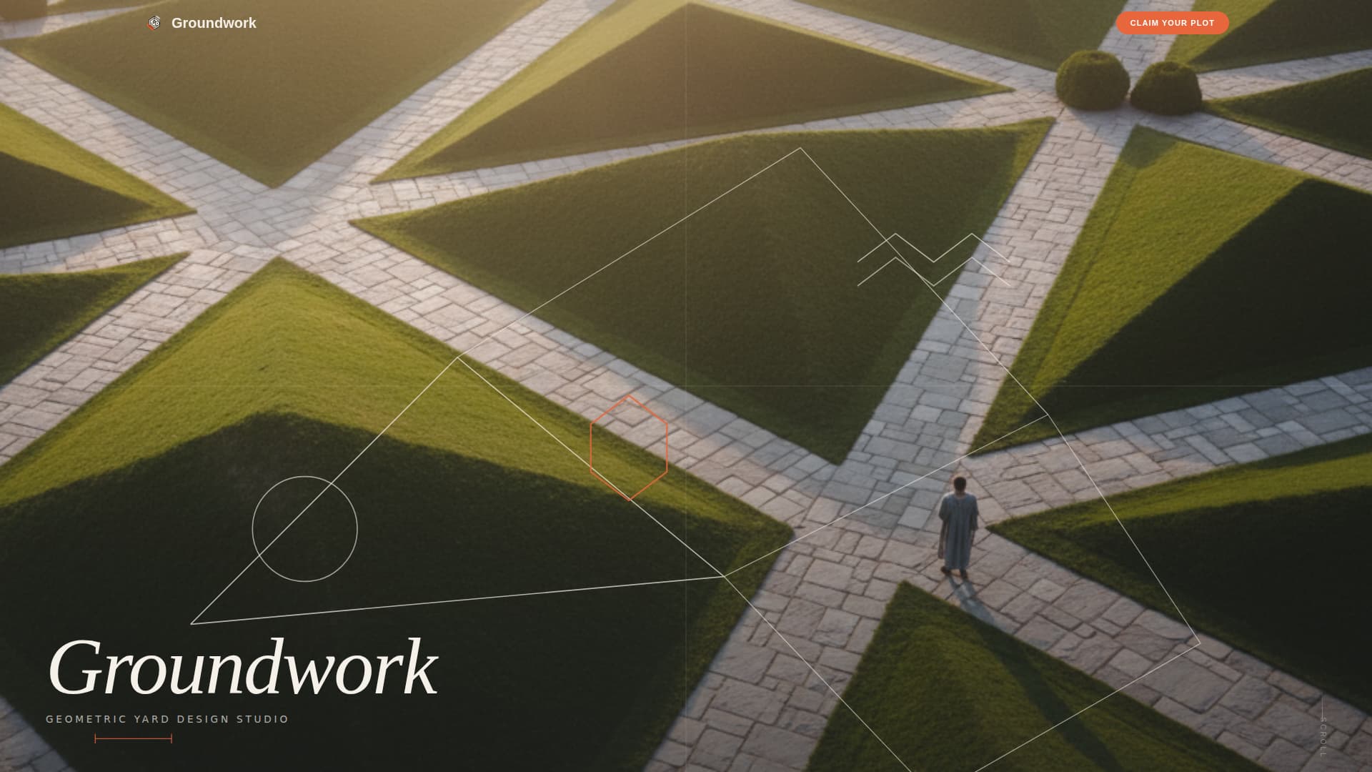 Landscape Architecture Booking Website Template