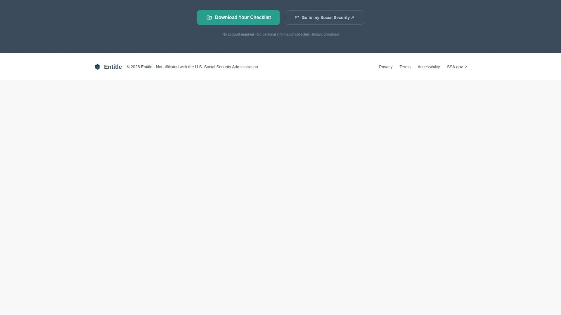 Entitle — Expert Benefits Counseling Landing Page Template