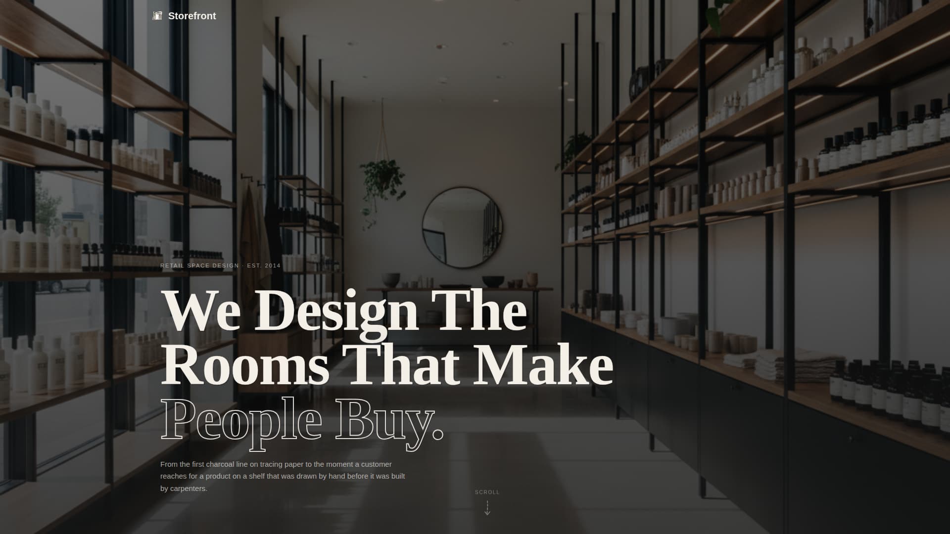 Interior Design Studio Pricing Website Template