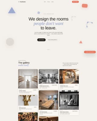 Commercial & Office Design Professional Website Template