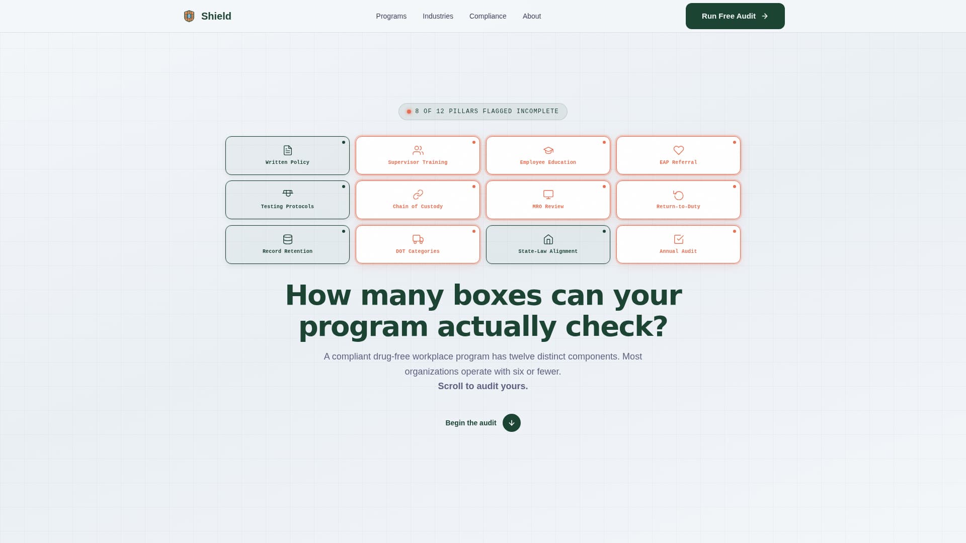 Public Health Department Directory Website Template