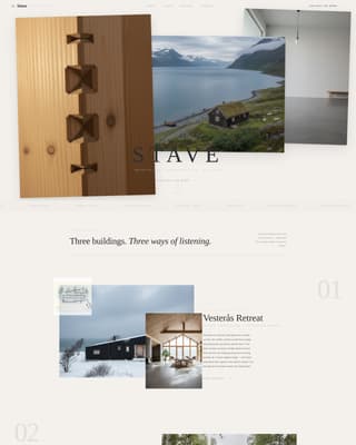 Scandinavian Architecture Professional Website Template