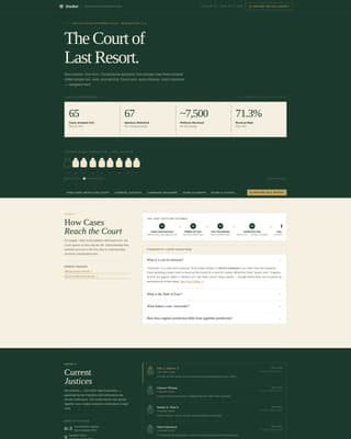 Judiciary & Legal Advanced Professional Website Template