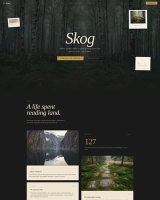 Scandinavian Architecture Pricing Website Template