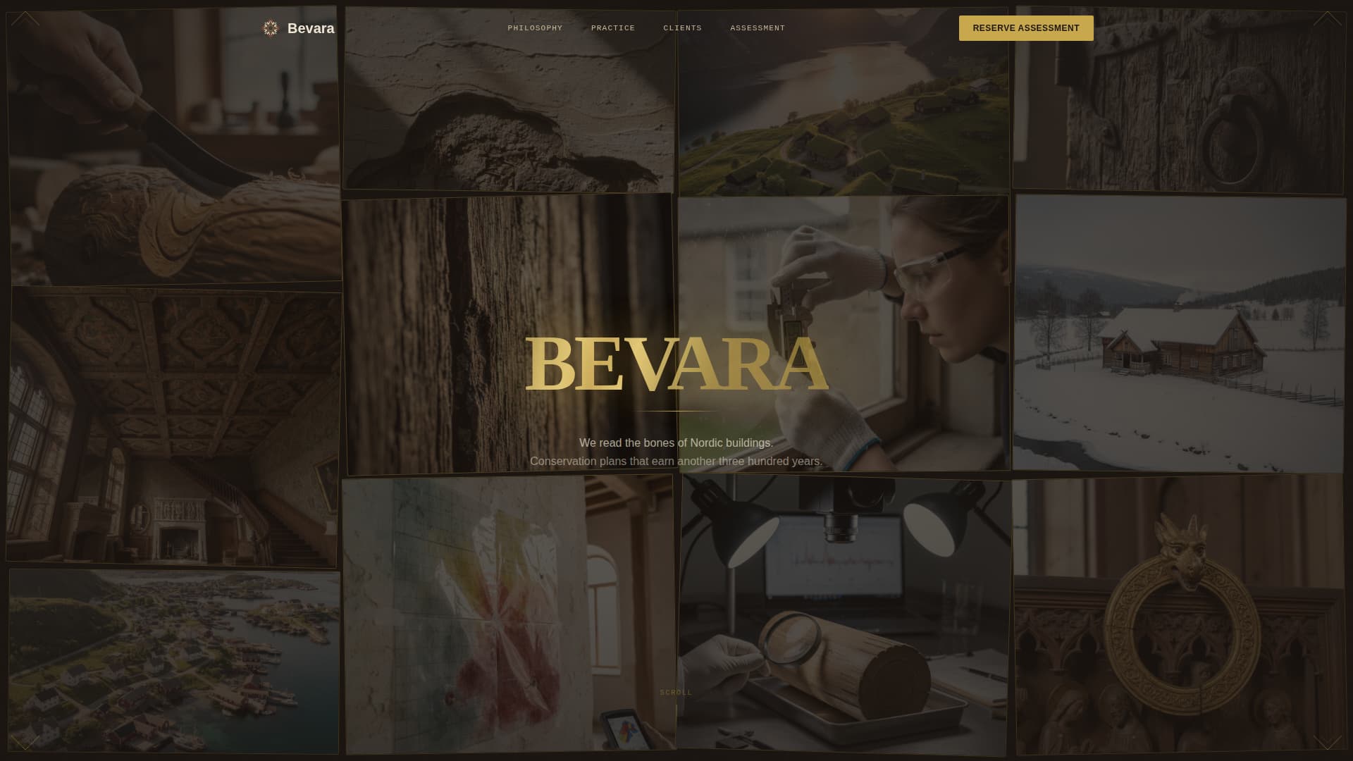 Scandinavian Architecture Pre-Launch Website Template