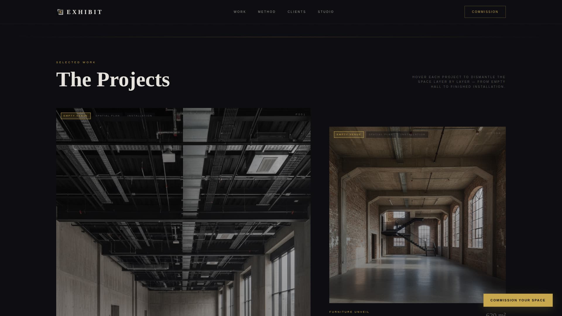 Commercial & Office Design Specialist Professional Website Template