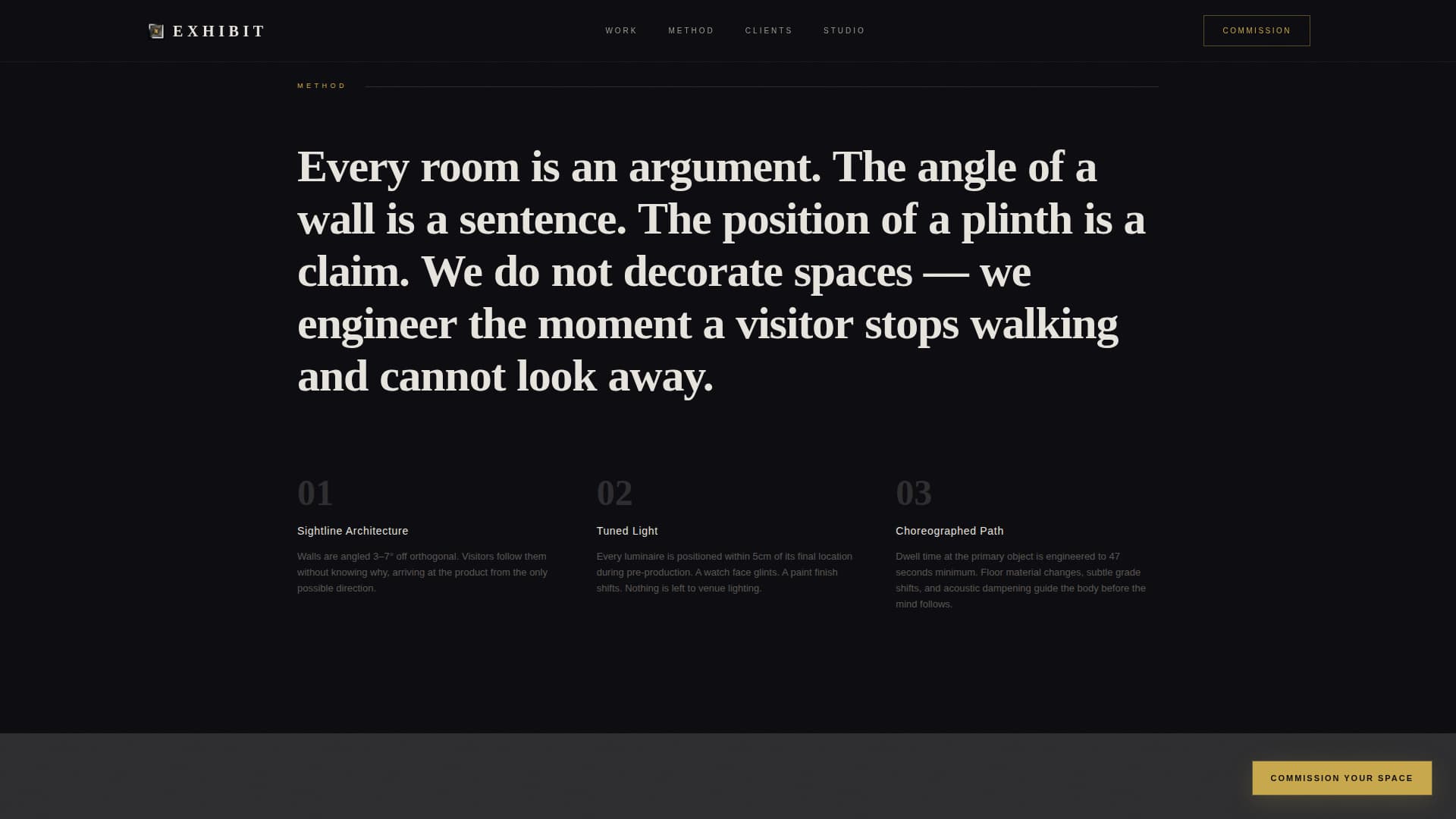 Commercial & Office Design Specialist Professional Website Template