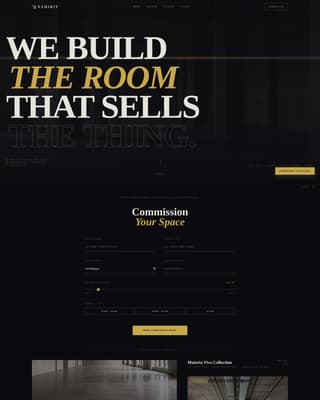 Commercial & Office Design Specialist Professional Website Template