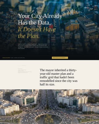 Urbanica - Authoritative Smartcity Landing Page Template