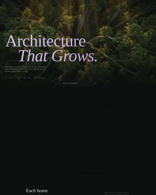 Canopy - Elevated Treehouse Landing Page Template