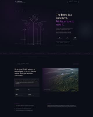 Tropical Architecture Pre-Launch Website Template