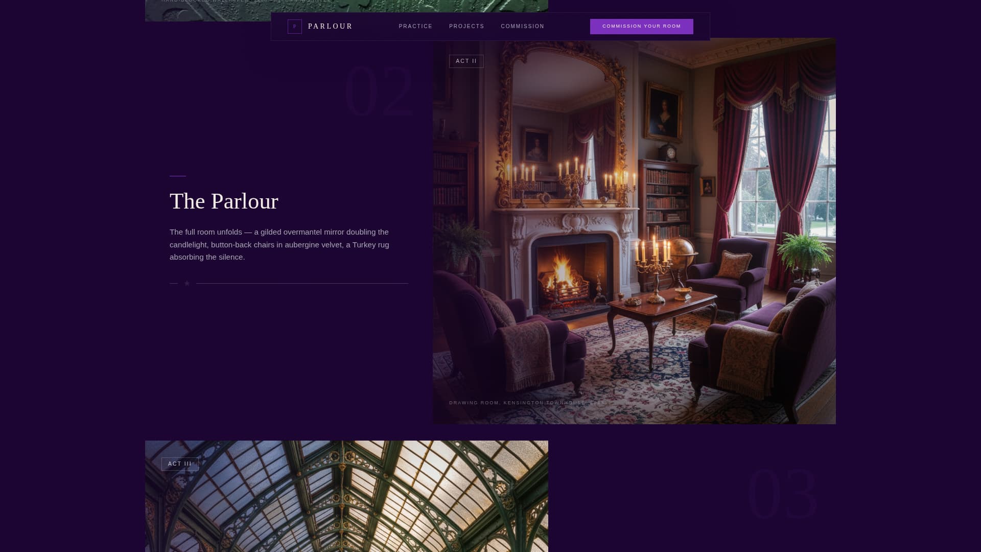 Victorian Architecture Professional Website Template