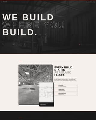 Forge - Bold Workshop Landing Page Template