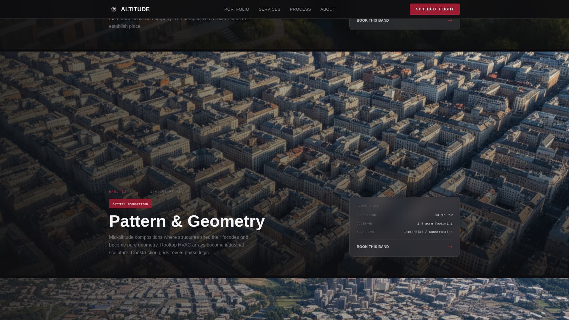 Altitude - Cinematic Aerial Landing Page Template