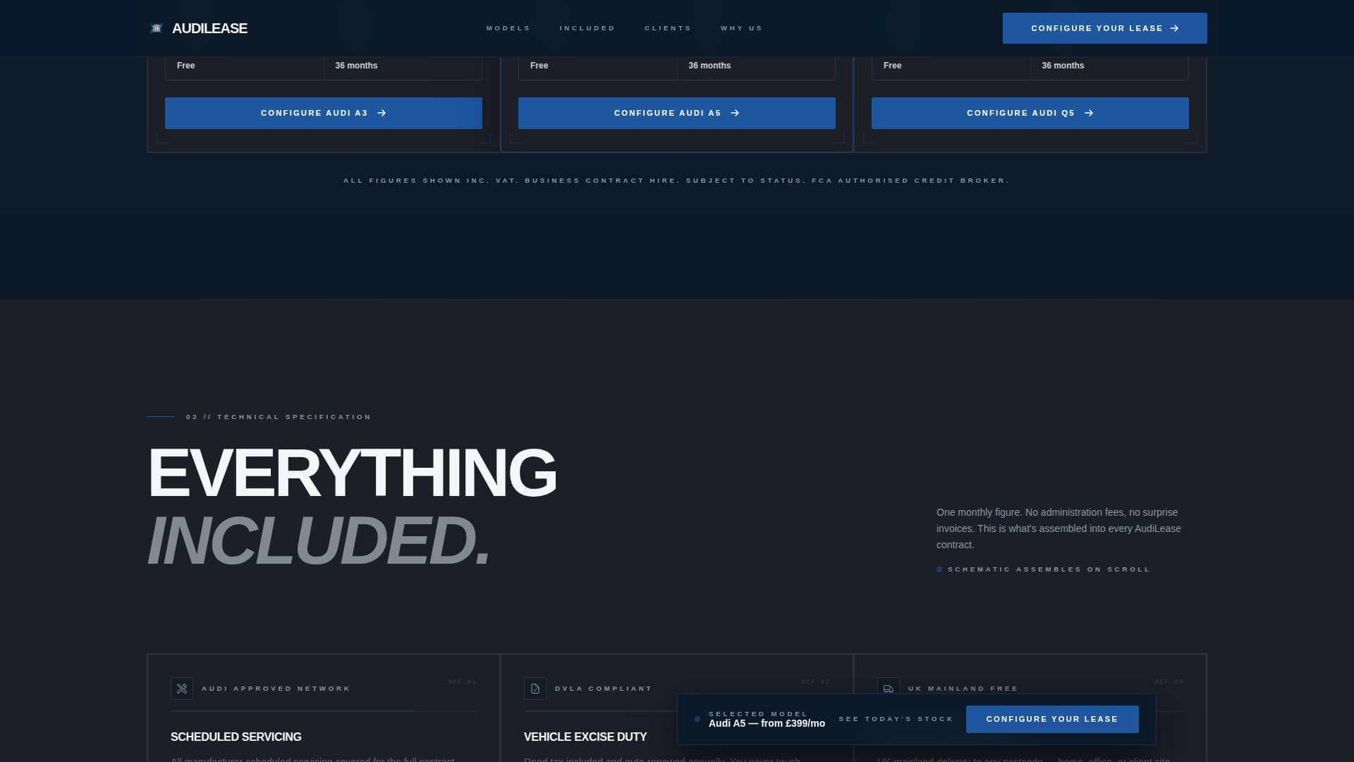 Quattro - Precision Automotive Landing Page Template