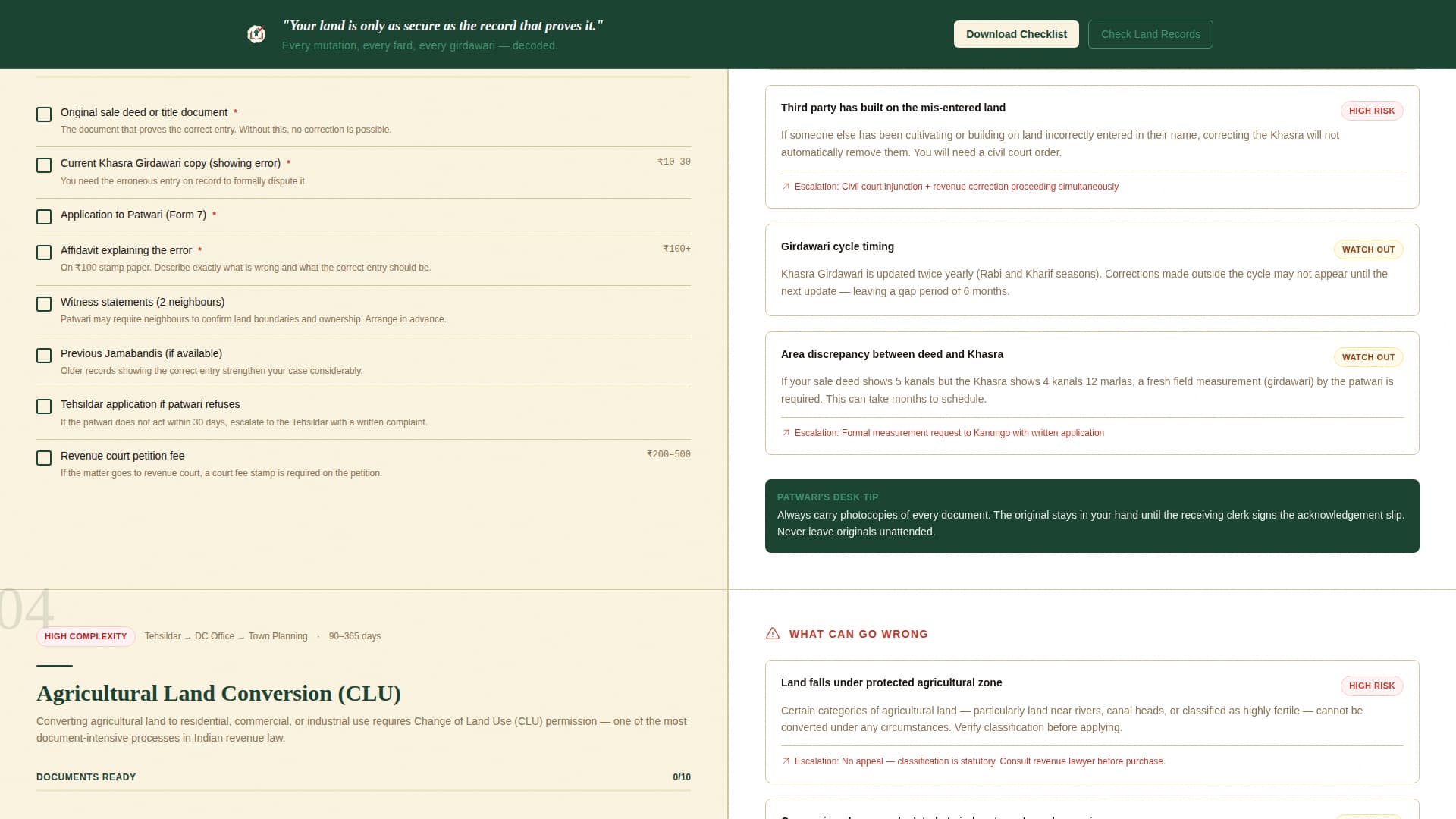 Indian Government Education Website Template