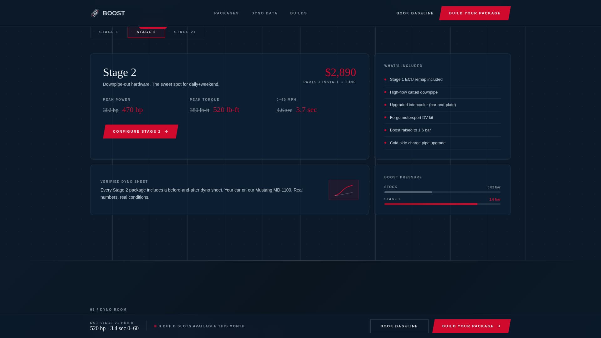 Boost - High Performance Audi Landing Page Template