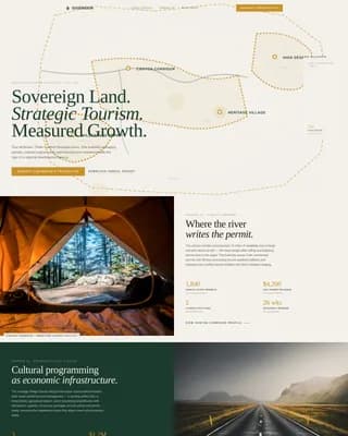 Tourism Office Government Reviews Website Template