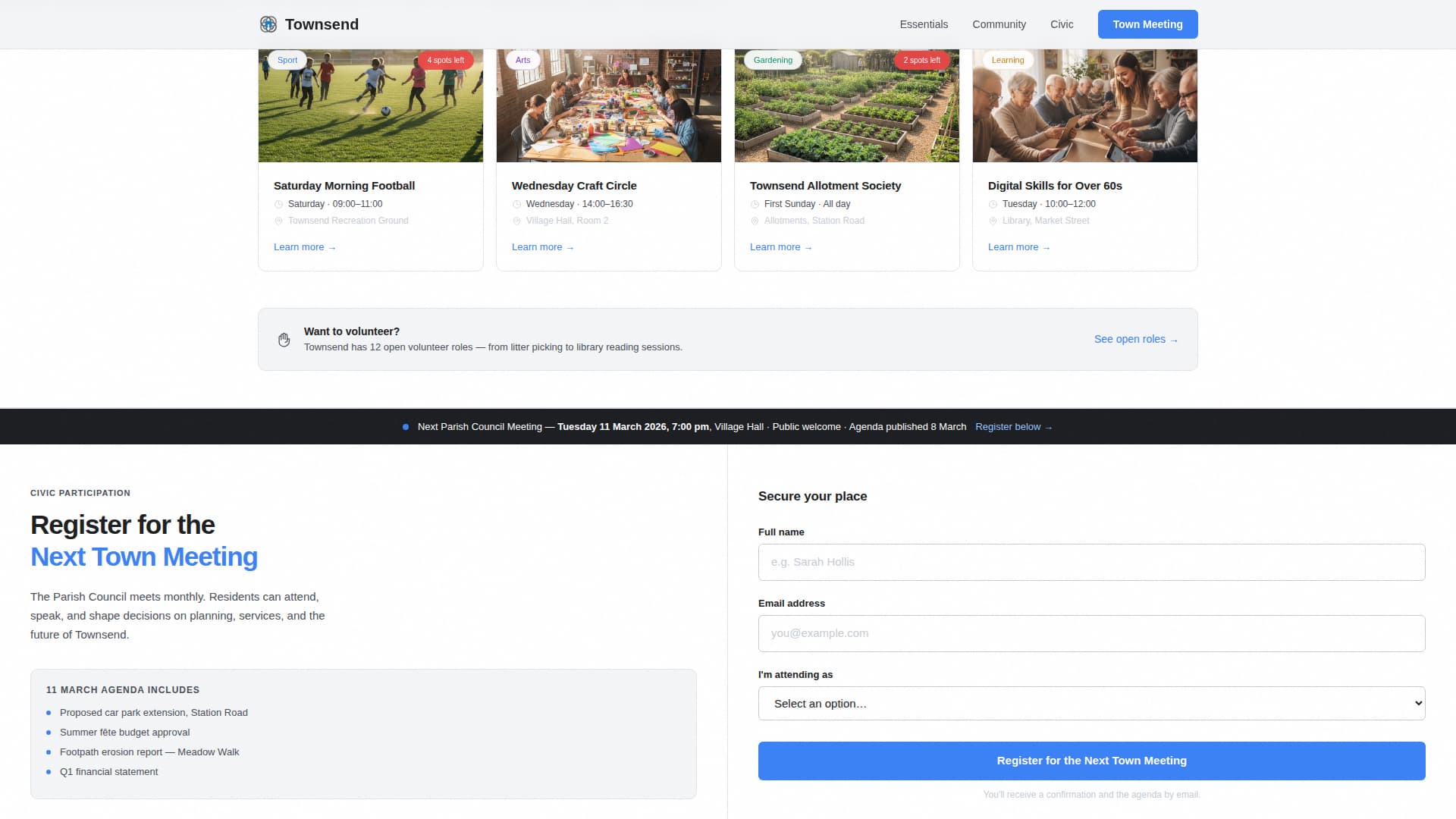 City & Municipal Specialist Professional Website Template